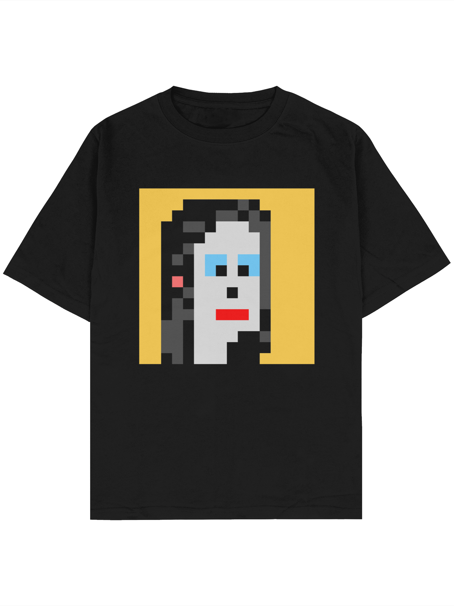 Pixel Art T-Shirt Black