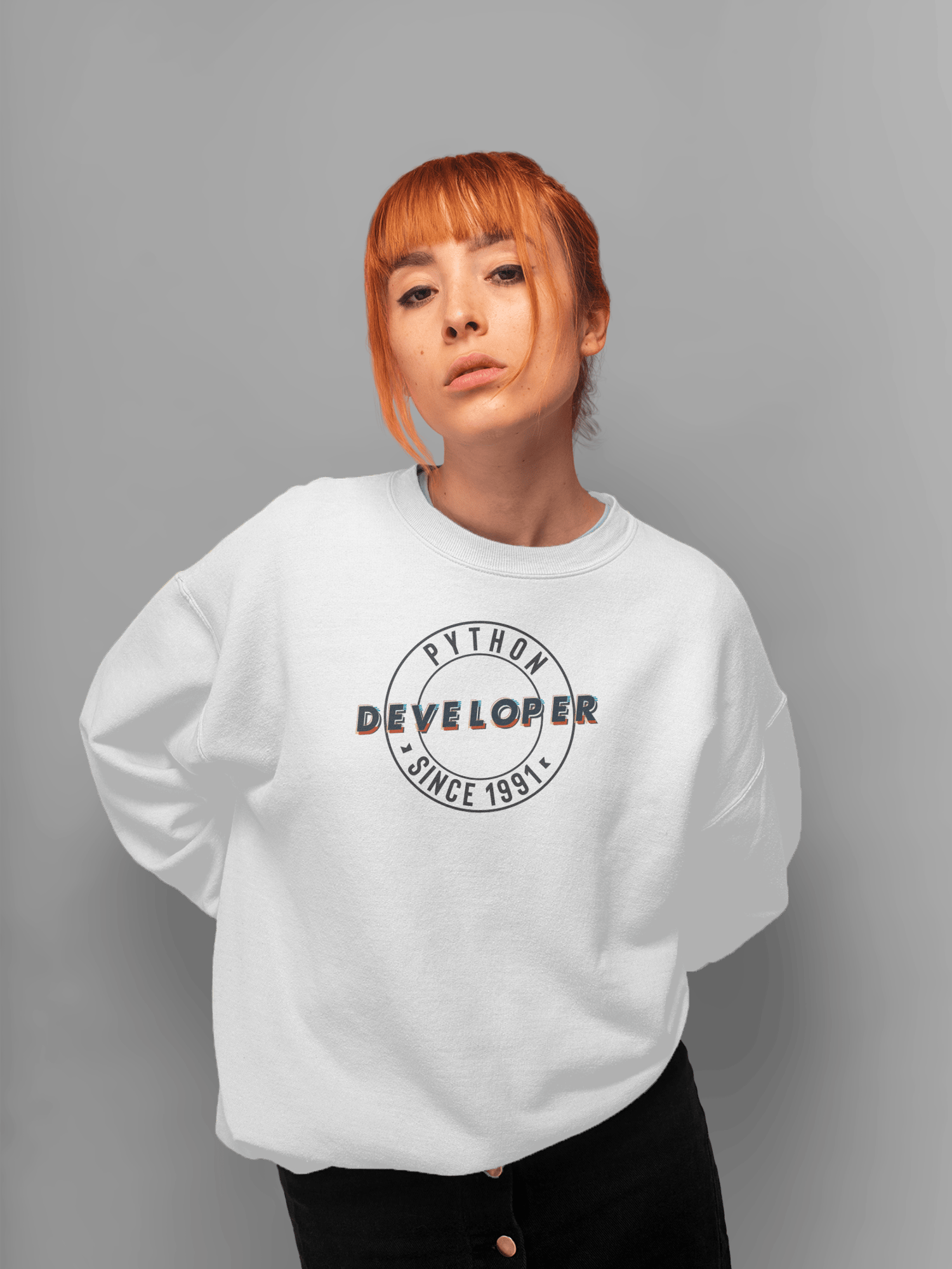 Python  Developer Since 1991 Yazılımcı Sweatshirt