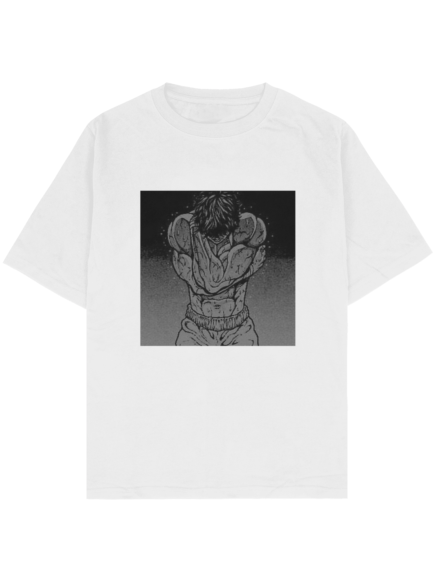 Magegi Store Oversize TShirt Baki Hanma 3371555