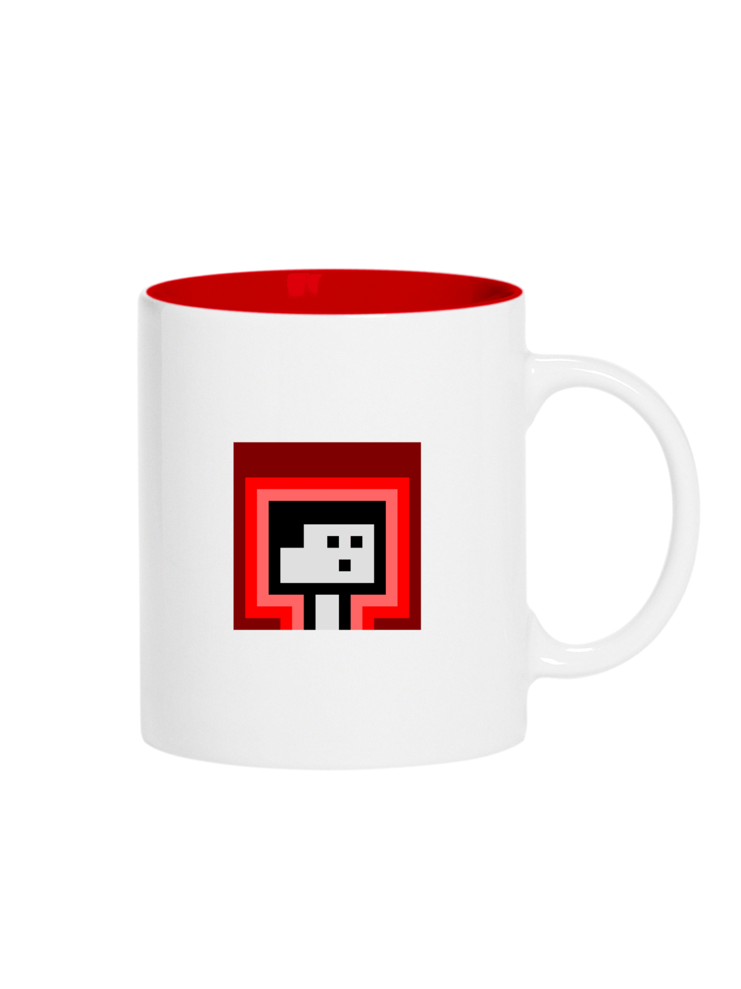 PixelArt Red Design Cup 