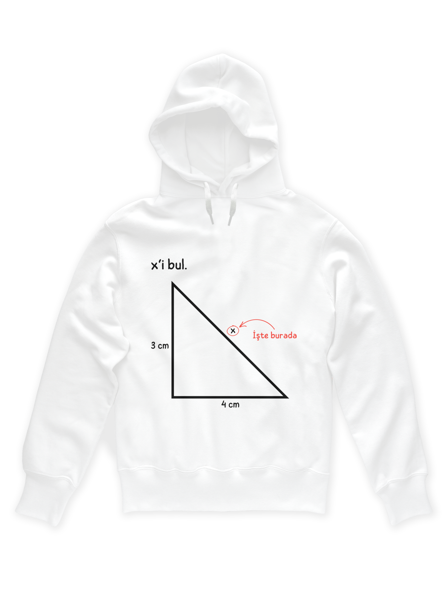 Matematik Giyim Hoodie xi bul