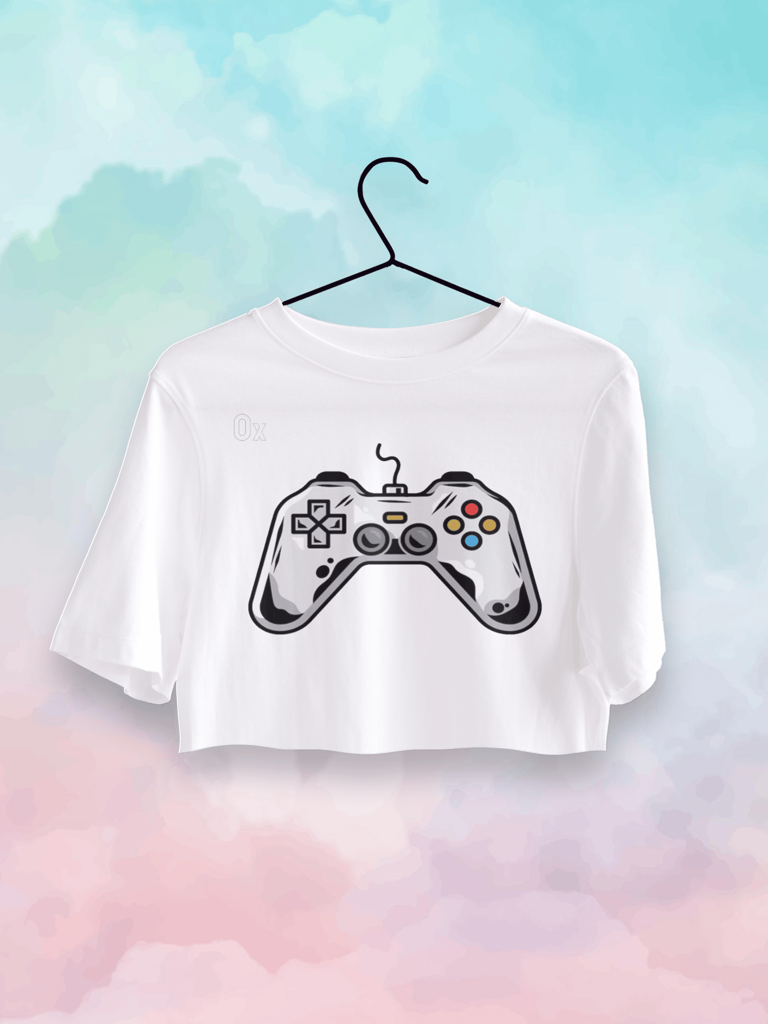 Game Console Crop Top