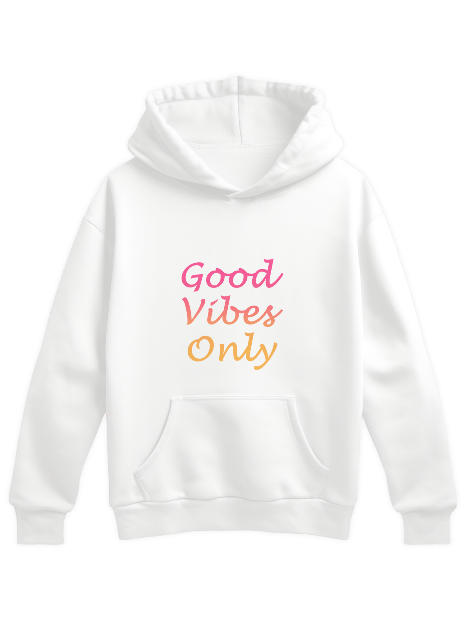 Serinletici Regular Hoodie Good Vibes Only