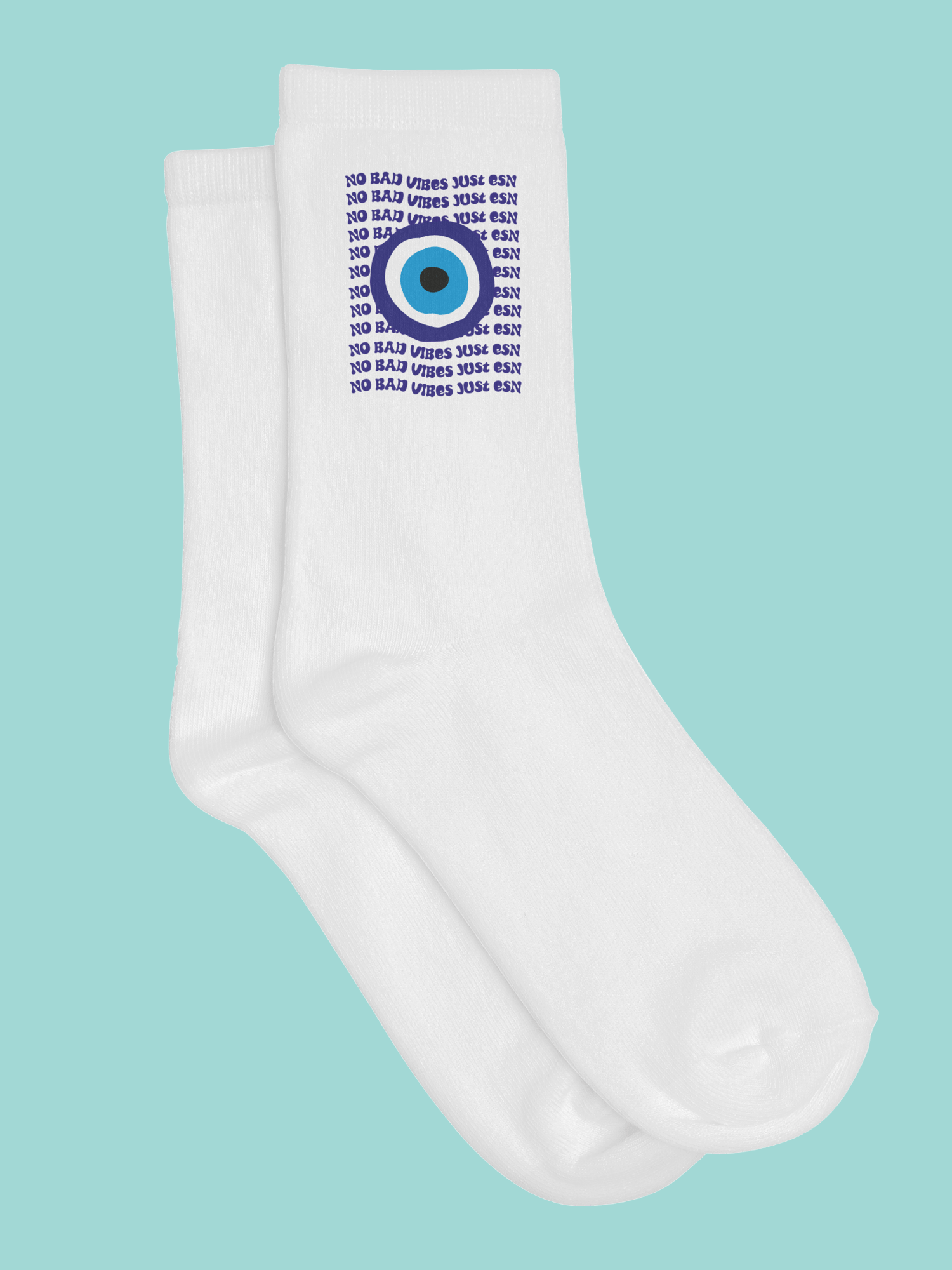 No Bad Vibes Just ESN Soket Çorap 5052121