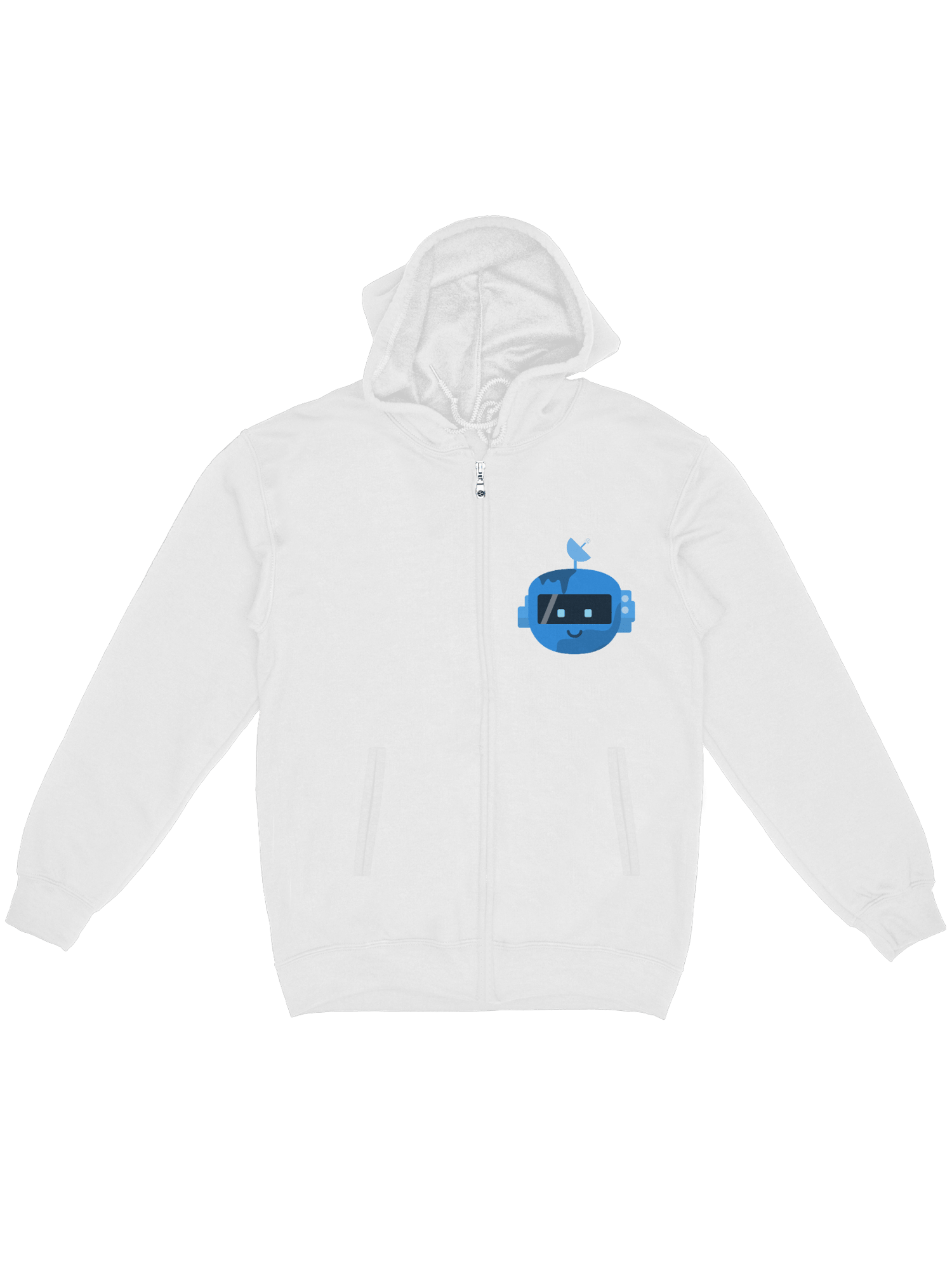 Serinletici Zip Up Hoodie Robot 3