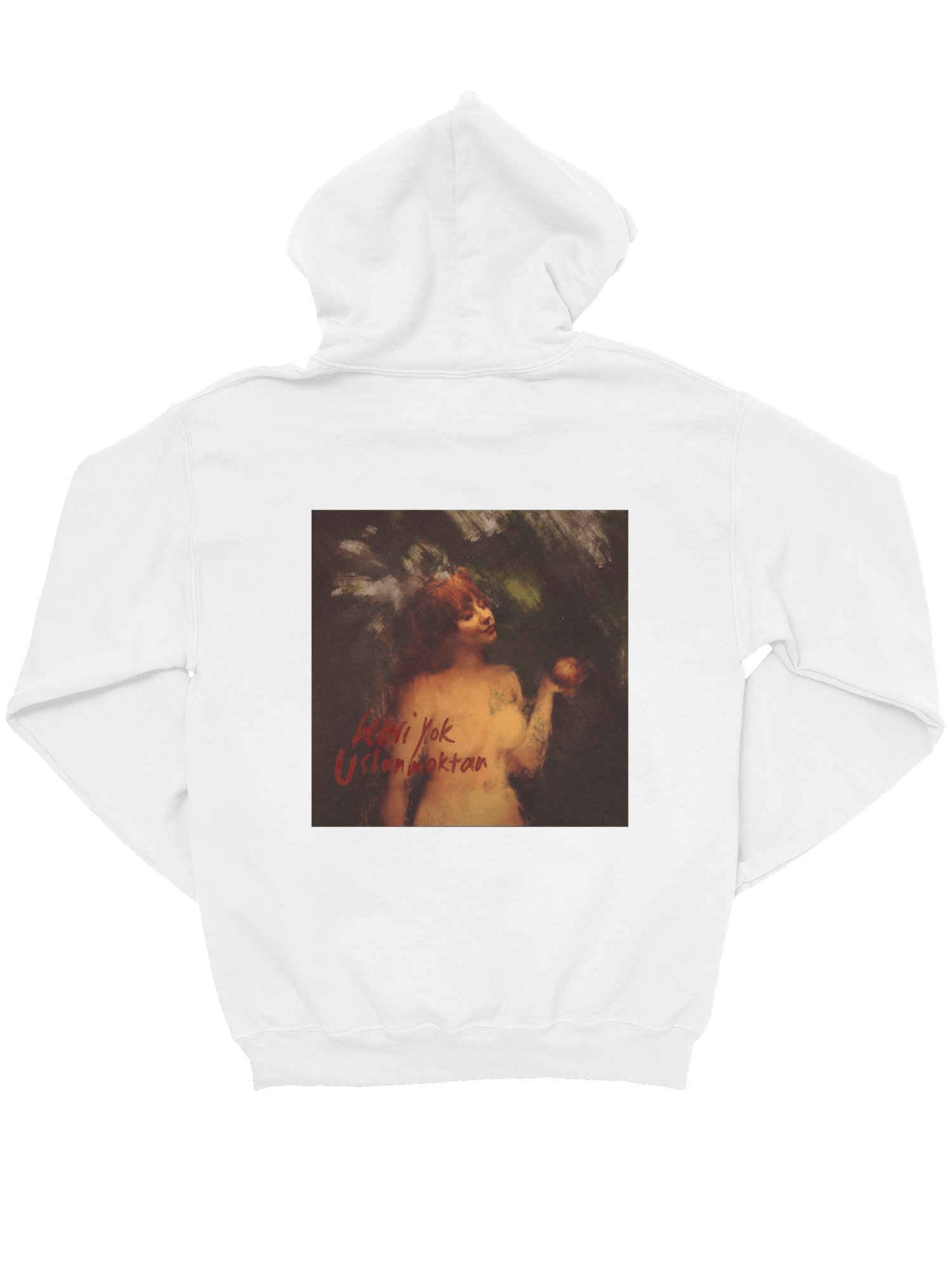 BETERİ YOK USLANMAKTAN ARTWORK OVERSIZE HOODIE