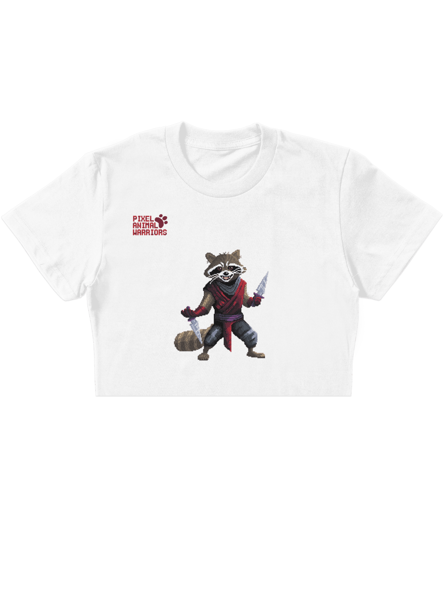Rogue Raccoon Crop Top