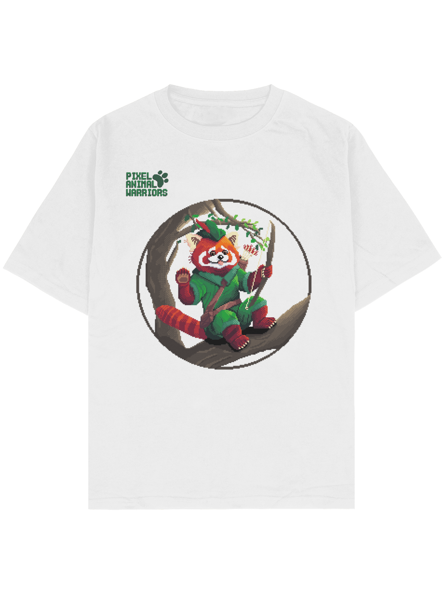 Ranger Red Panda Oversize Tshirt
