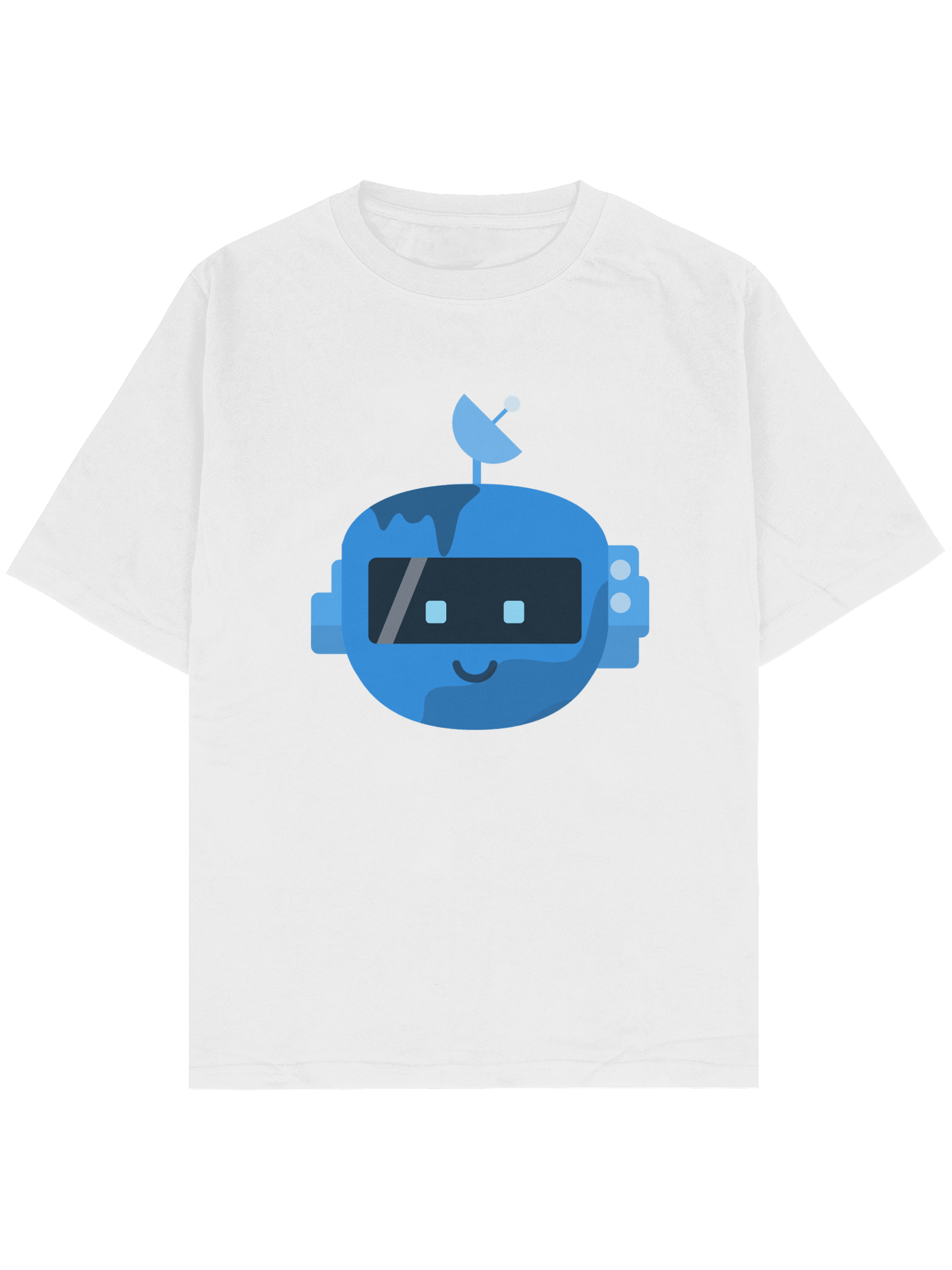 Serinletici Oversize TShirt Robot 3