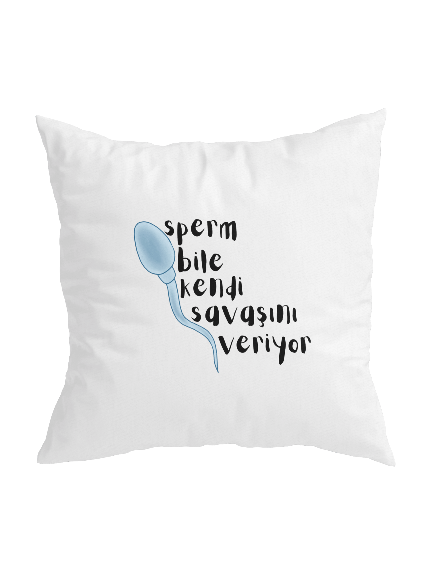 SPERM SAVAŞIYOR Yastık