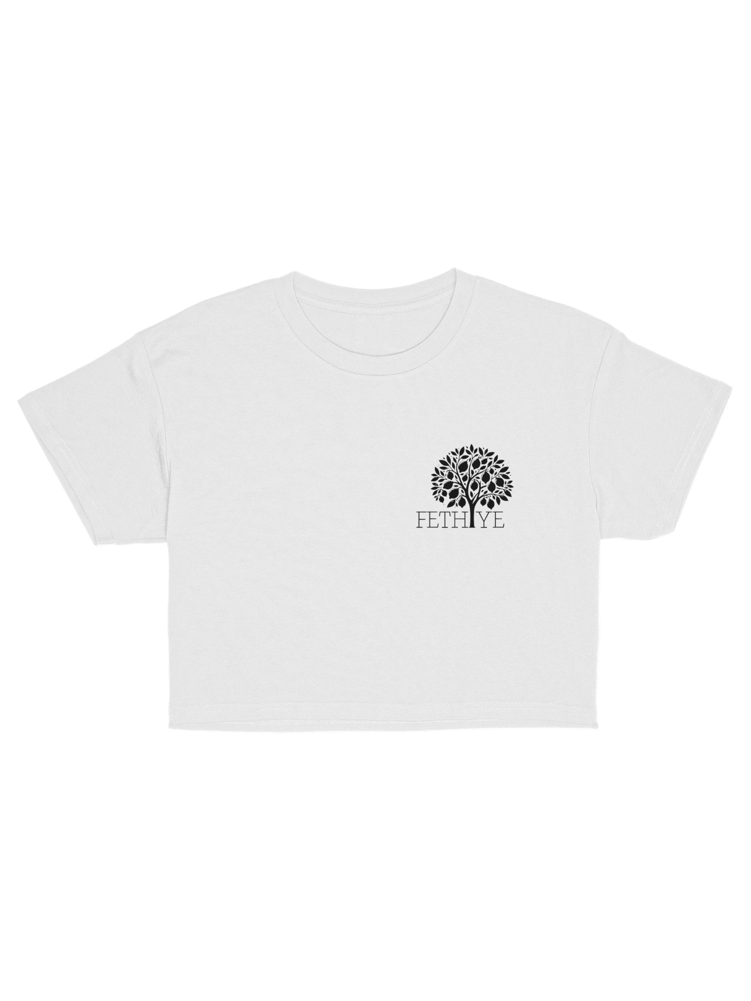 Fethiye Limon Ağacı Crop Top Oversize