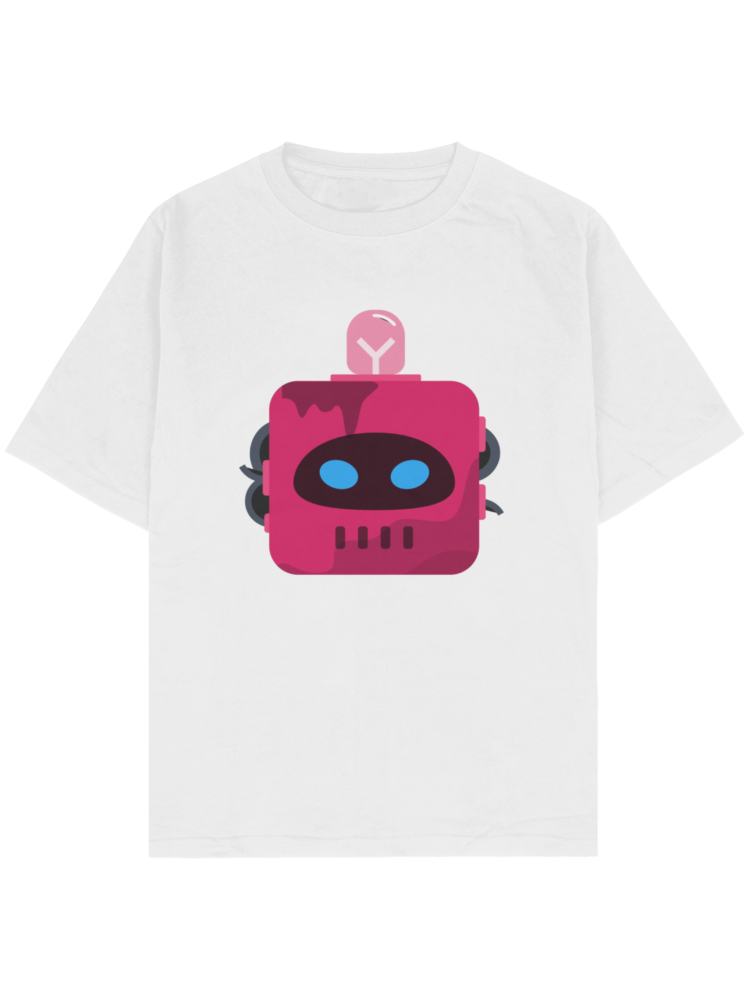 Serinletici Oversize TShirt Robot 10