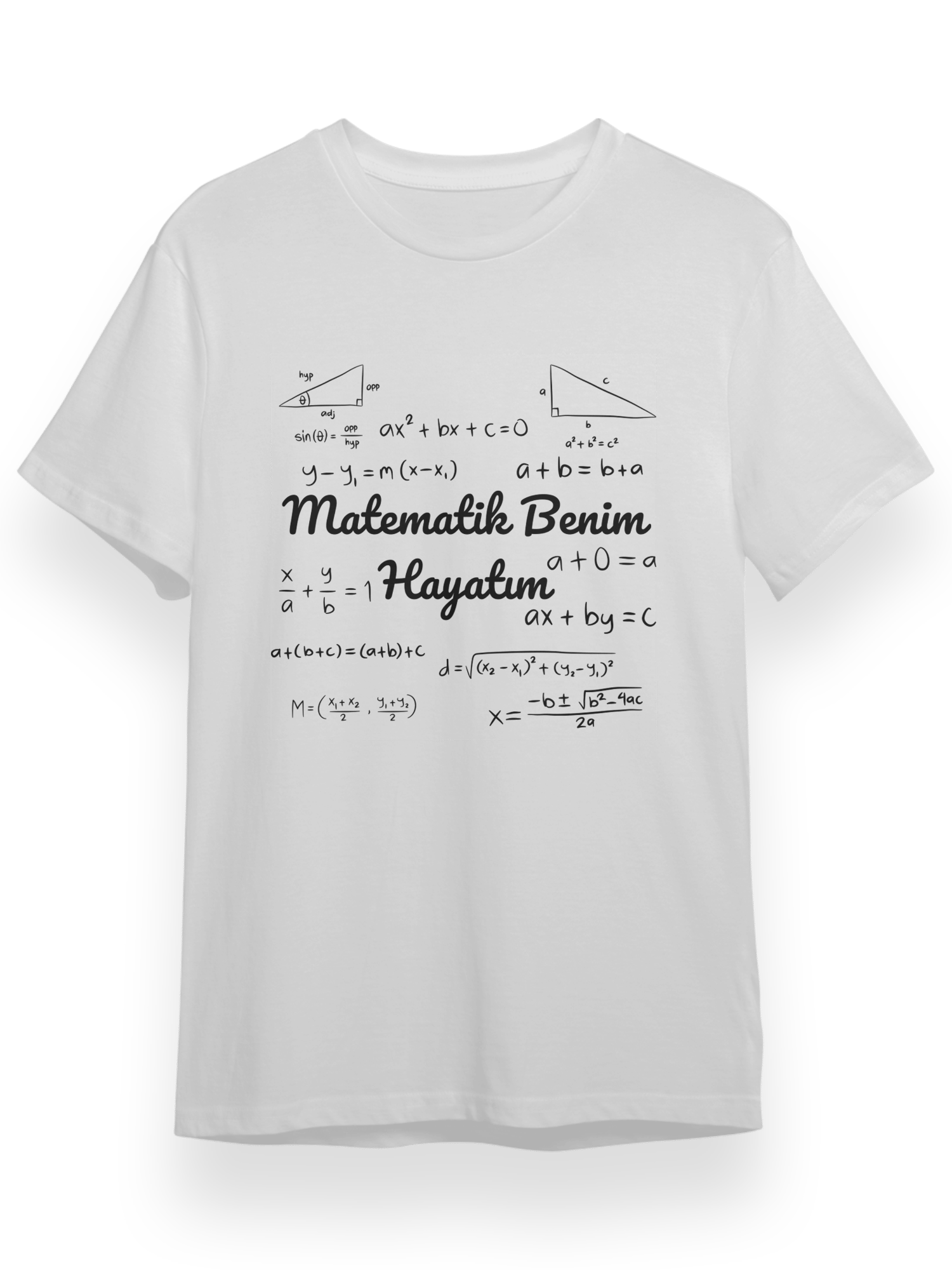 Matematik Benim Hayatım Tshirt