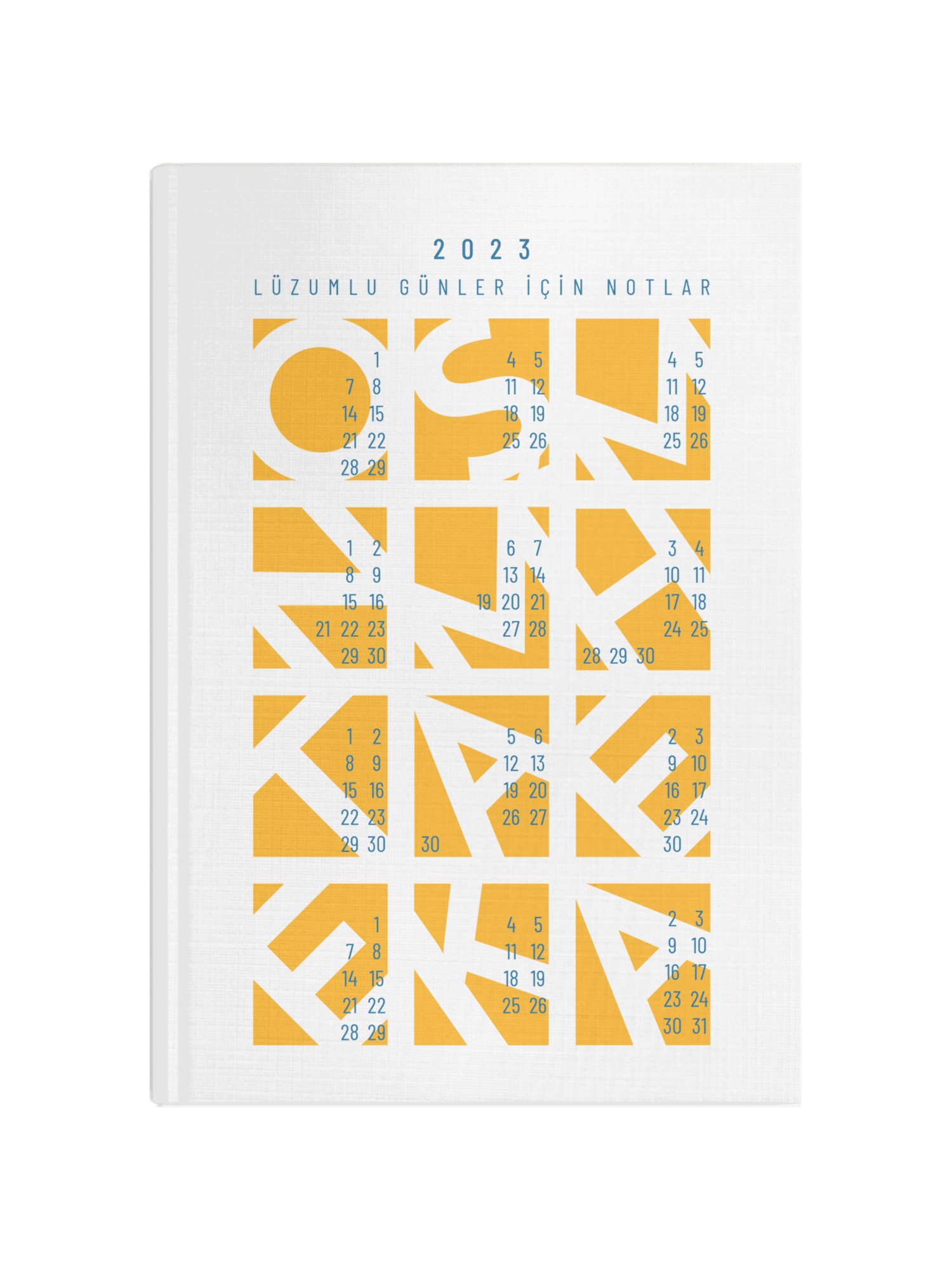 LÜZUMLU GÜNLER DEFTERİ S