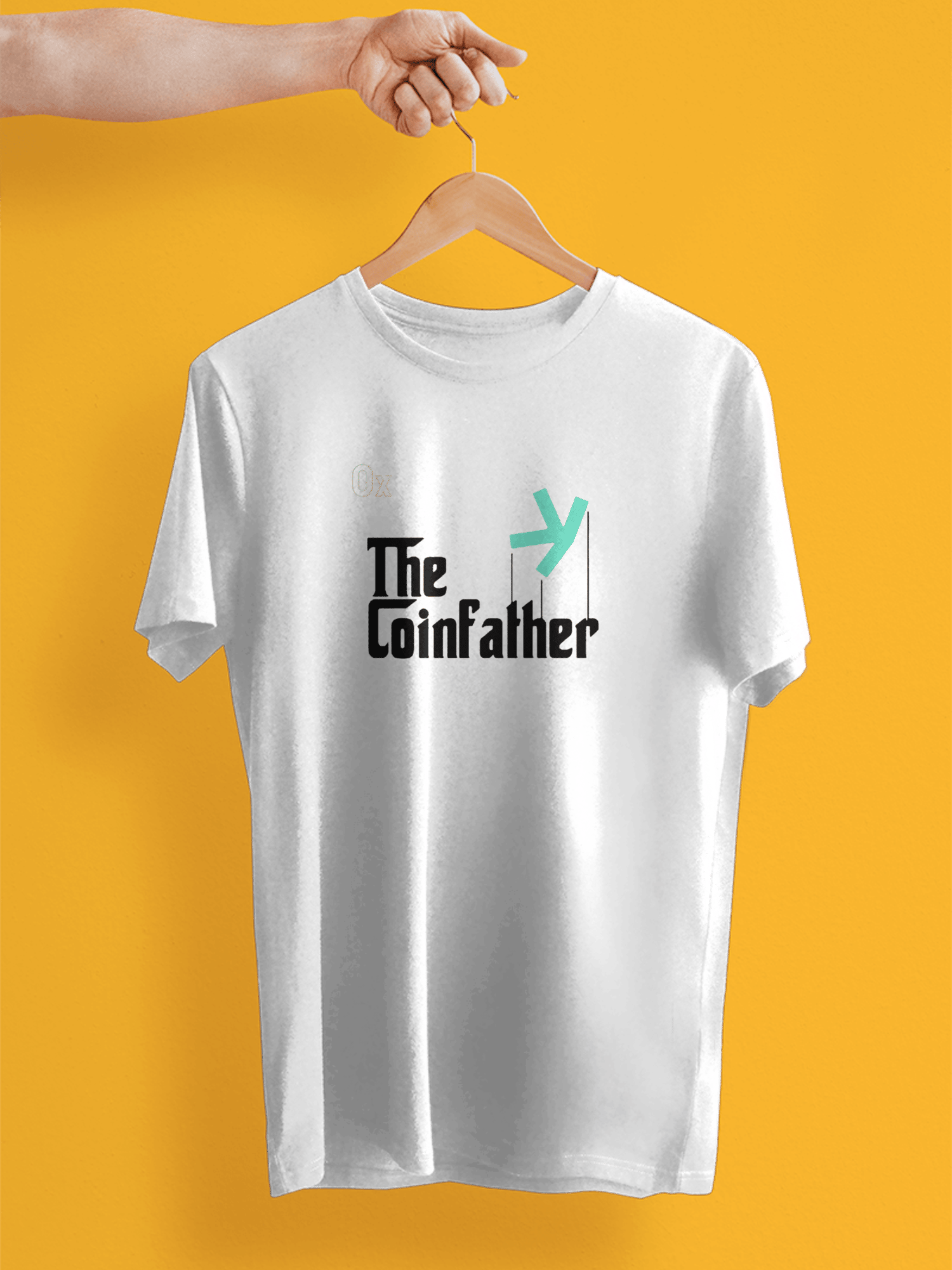 the CoinFather Kaspa TShirt