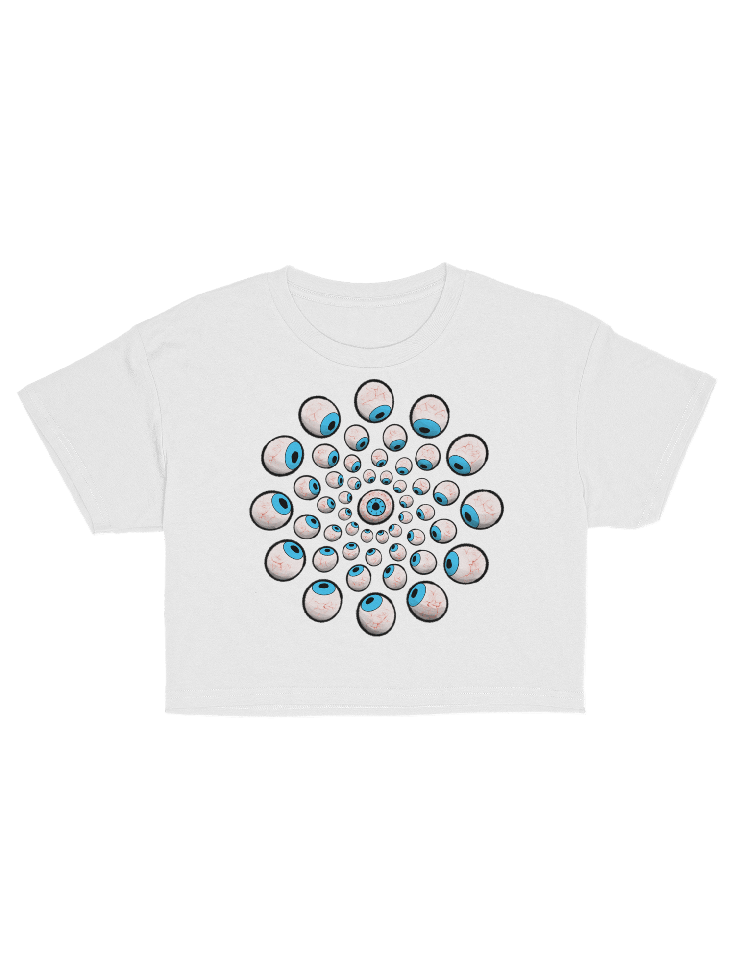 ALL EYES ON ME astralcomplex Crop Top 8121142