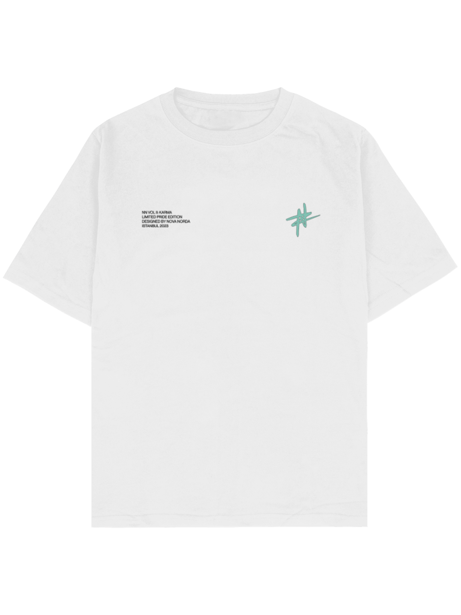 PRIDE COLLECTION PEMBE OVERSIZE TSHIRT