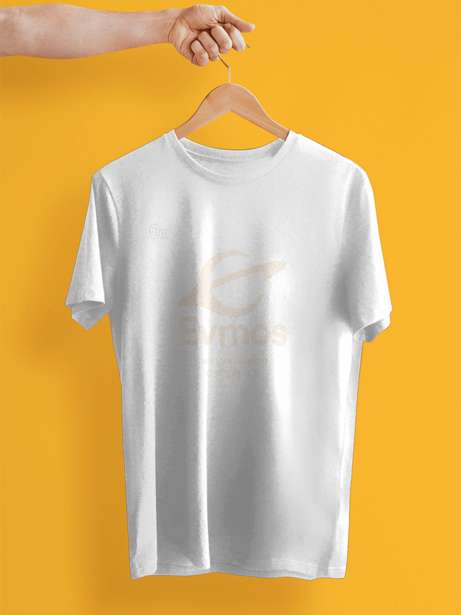 Beyaz Evmos Unisex T-Shirt