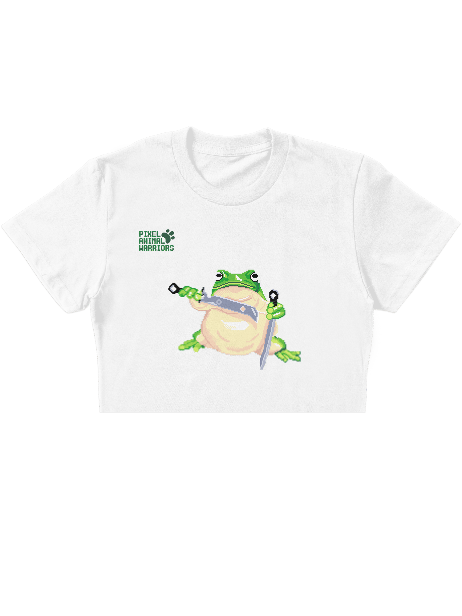 Fighter Frog Crop Top