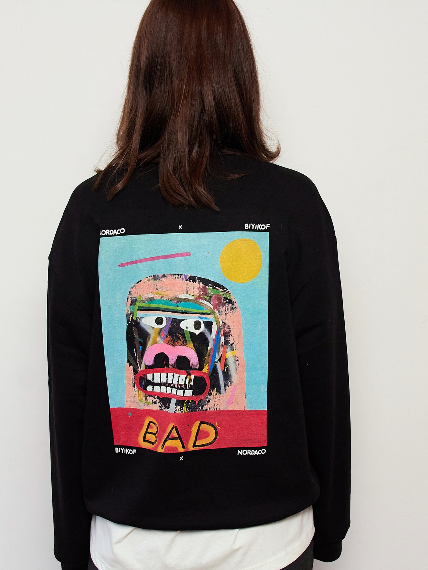 BAD SİYAH SWEATSHIRT