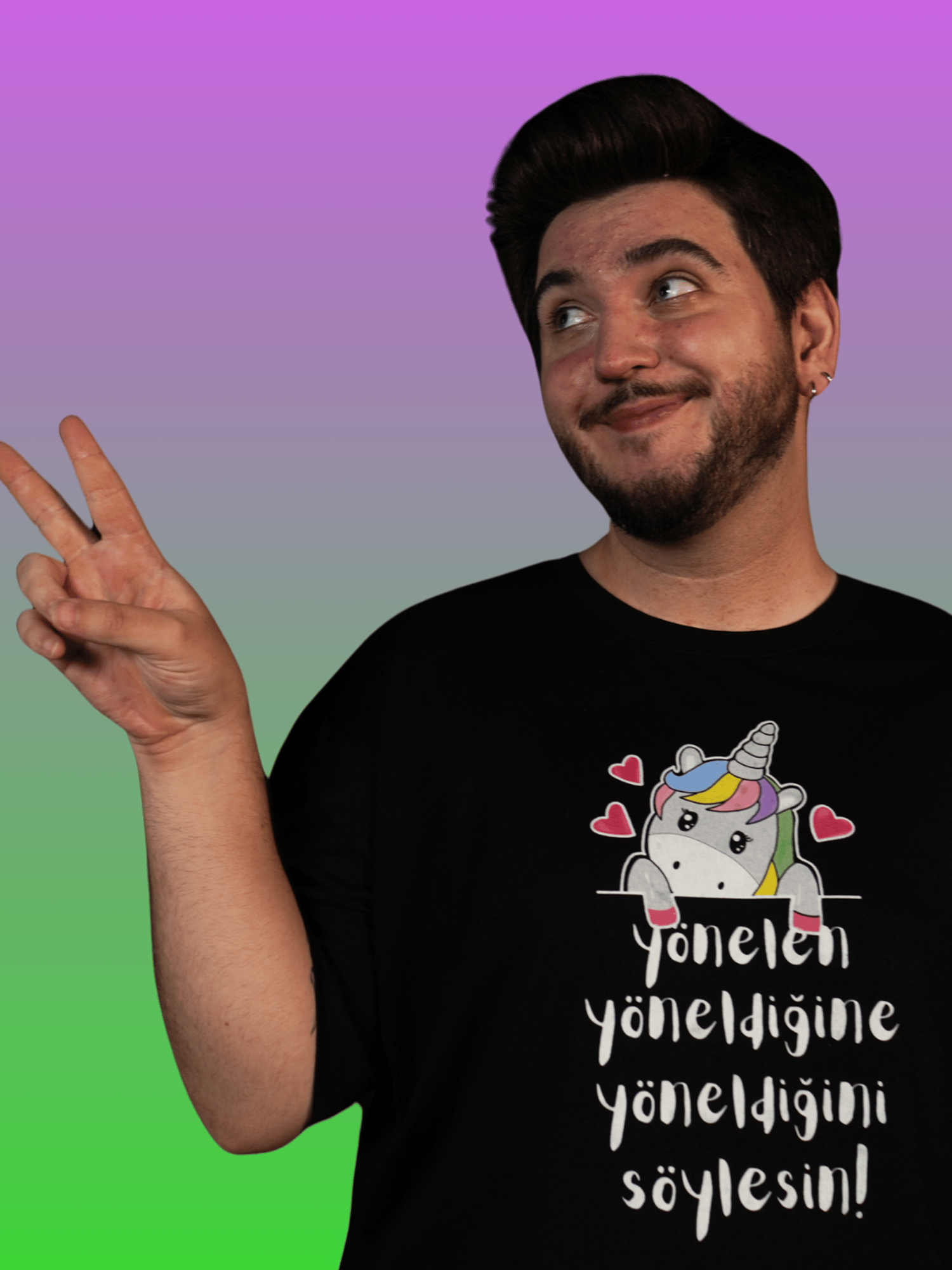 UNICORN Oversize Tişört