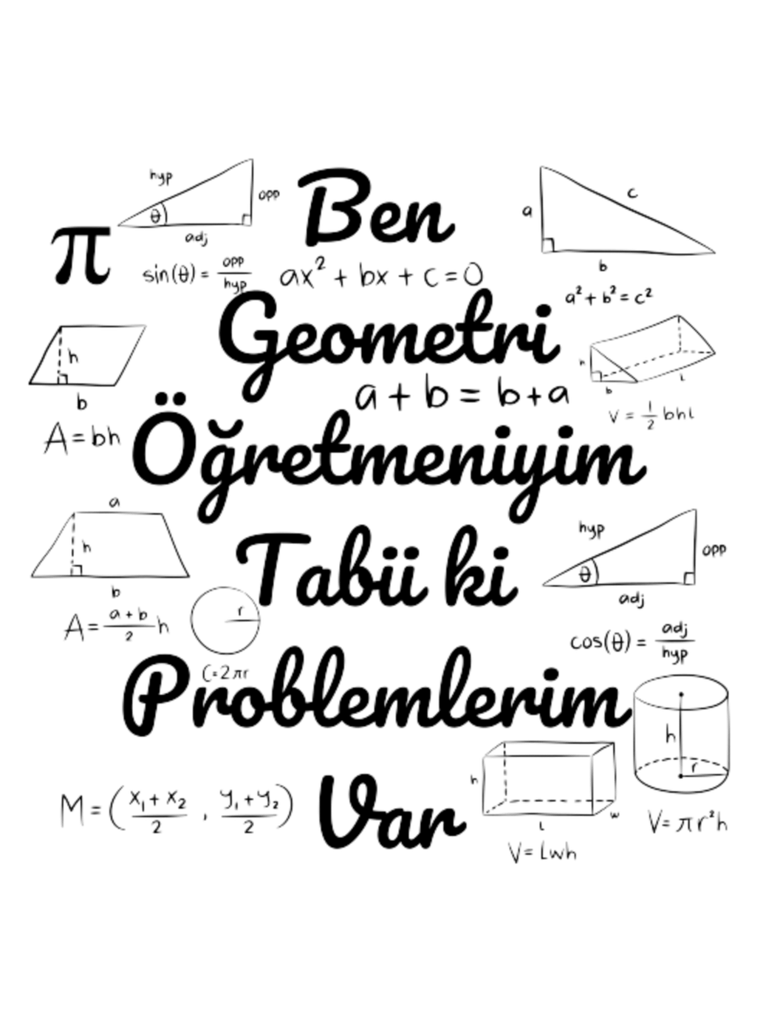 Ben Geometri Öğretmeniyim Defter