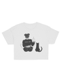 Cat & Girl Crop Top