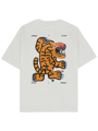 TIGER OFF WHITE OVERSIZE TSHIRT