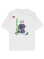 Samurai Cat Oversize Tshirt