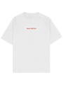BAD BITCH SİYAH OVERSIZE T SHIRT