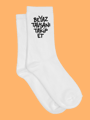 Beyaz Tavşanı Takip Et Soket Çorap