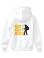 Go Out Side Beyaz Regular Hoodie 9801327