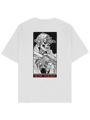 SOF İskelet sırt baskılı Oversize TShirt