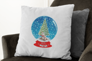 Snow Globe Yastık