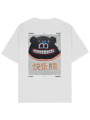 HAPPY BEAR OFF WHITE OVERSIZE TSHIRT