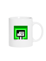 PixelArt Green Design Cup
