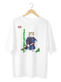 Samurai Cat Oversize Tshirt