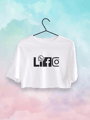 Life Crop Top
