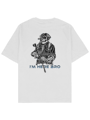 SOF Im here Sırt Baskılı Oversize TShirt