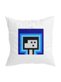 PixelArt Blue Pillow 