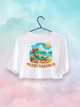 Fethiyesaurus Crop Top Oversize