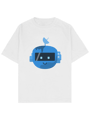 Serinletici Oversize TShirt Robot 3
