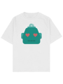 Serinletici Oversize TShirt Robot 8