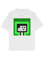 PixelArt Oversize T-Shirt Green