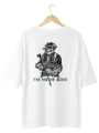 SOF Im here Sırt Baskılı Oversize TShirt
