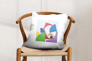 Geometric Design Pillow