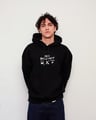 NO BULLSHIT SİYAH OVERSIZE HOODIE