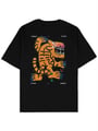TIGER SİYAH OVERSIZE TSHIRT